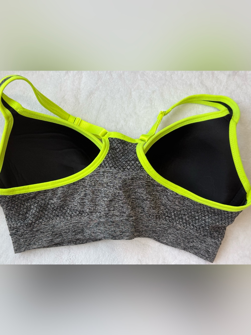 Bundle NWT 4 XL Women’s Jockey Sports Exercise Bras -Purple, Orange, Gray Tops - Picture 10 of 11